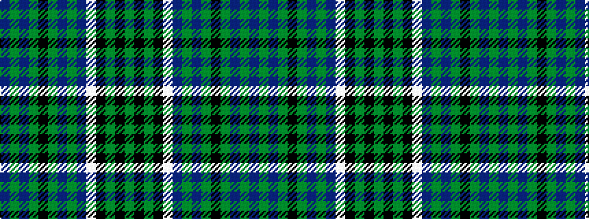 idealised woven sample of pattern BGBGKGBGBWKGKG