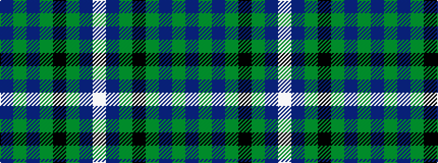 idealised woven sample of pattern BGBGKGBW