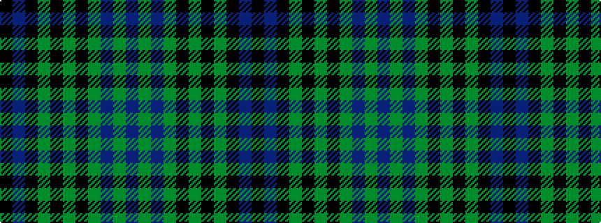 idealised woven sample of pattern BGBGKGKGKBK