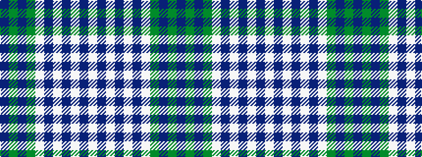 idealised woven sample of pattern BGBGWBWBWBW