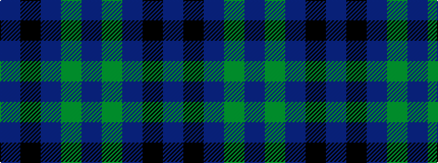 idealised woven sample of pattern BGBKB