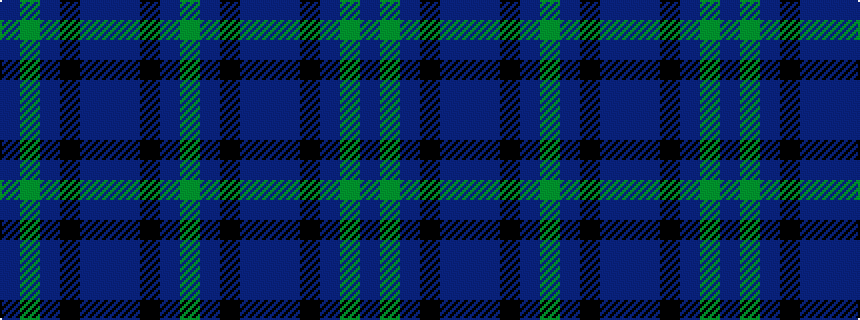 idealised woven sample of pattern BGBKBBBKBG