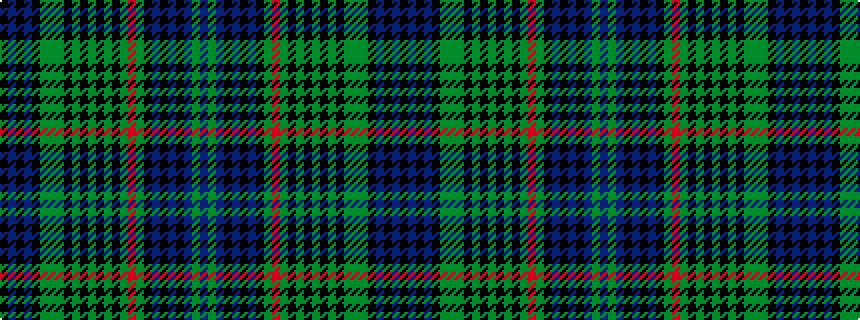 idealised woven sample of pattern BGBKBKBKGRGKGKGKGKGGGKBKBK