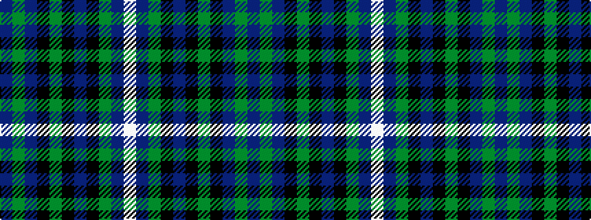 idealised woven sample of pattern BGBKGKBKGBW