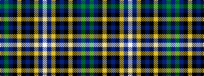 idealised woven sample of pattern BGBKYKBKYBW