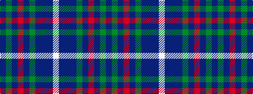 idealised woven sample of pattern BGBRBGBBBW