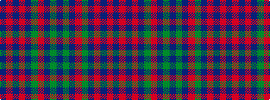 idealised woven sample of pattern BGBRGBRBRB