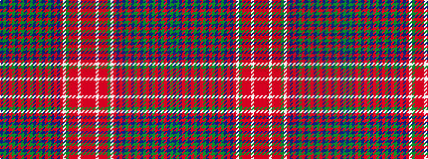 idealised woven sample of pattern BGBRGBRGBRGBRGBRGBRBRWGRRRWRRR