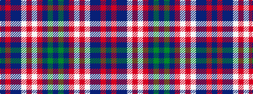 idealised woven sample of pattern BGBRWRWBBRB