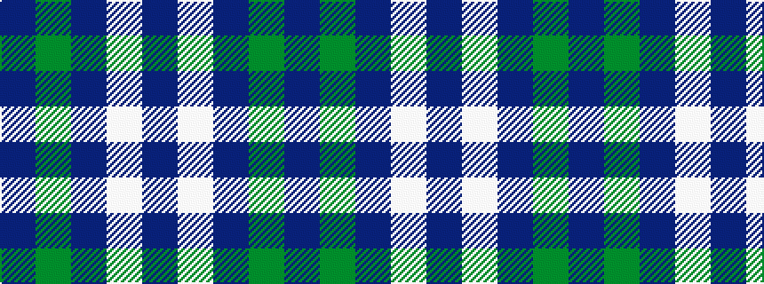 idealised woven sample of pattern BGBWB