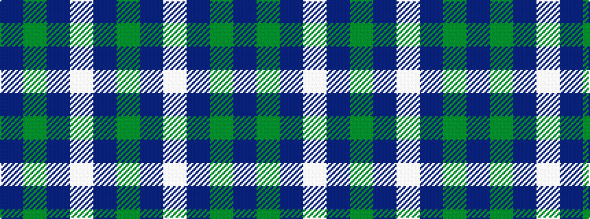 idealised woven sample of pattern BGBWBG