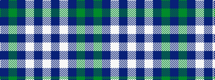 idealised woven sample of pattern BGBWBW