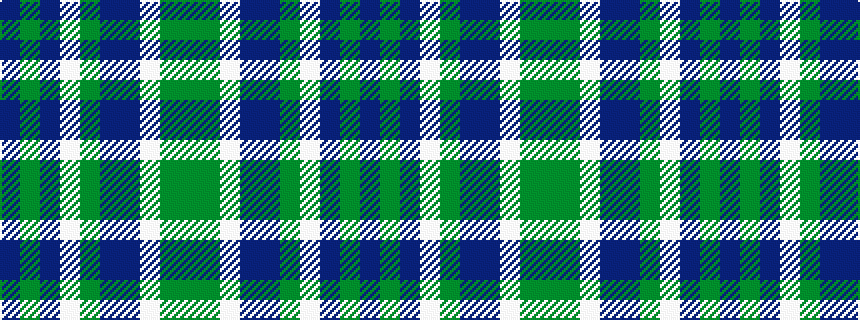 idealised woven sample of pattern BGBWGBBWGG