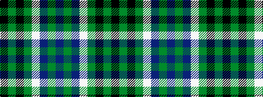 idealised woven sample of pattern BGBWGKGK
