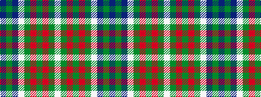 idealised woven sample of pattern BGBWGRGRGW