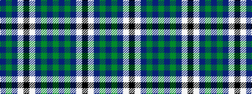 idealised woven sample of pattern BGBWKWBGBG