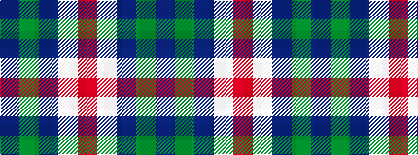 idealised woven sample of pattern BGBWR
