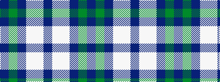 idealised woven sample of pattern BGBWWB