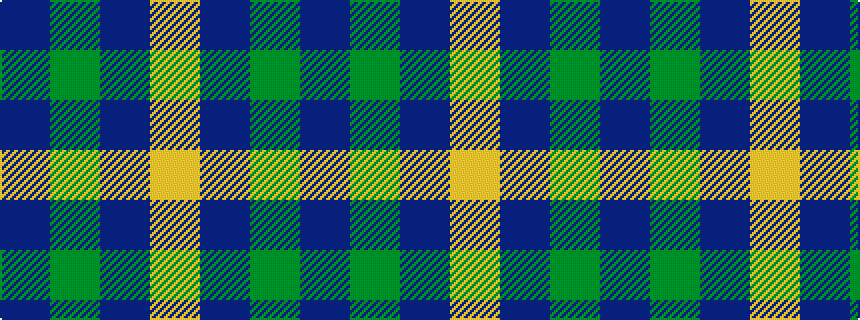 idealised woven sample of pattern BGBY