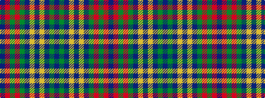 idealised woven sample of pattern BGBYBYBGRGRB