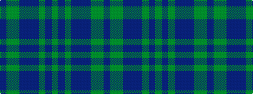 idealised woven sample of pattern BGGBBBGBG