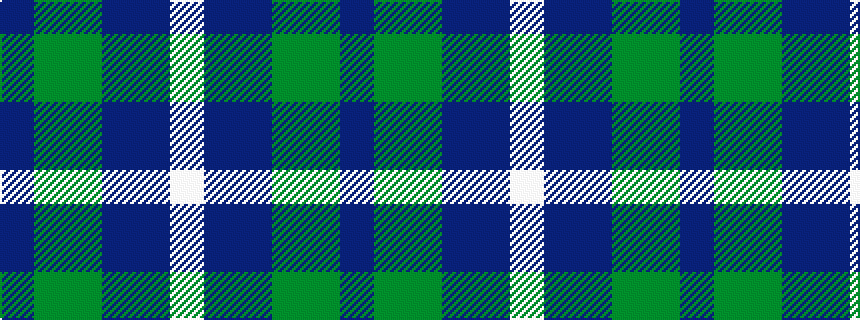 idealised woven sample of pattern BGGBBW