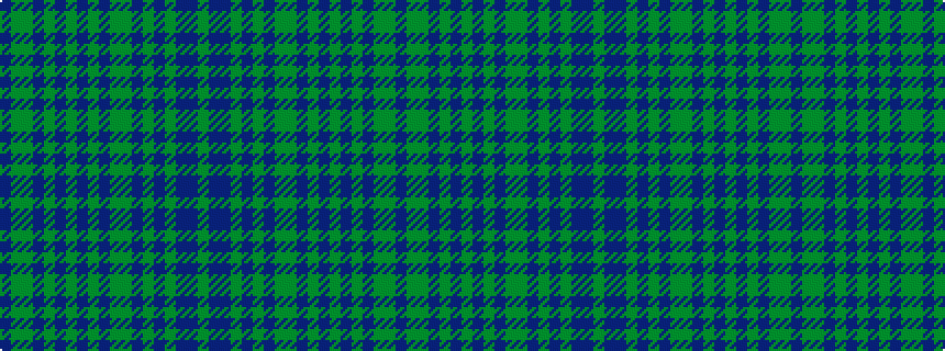 idealised woven sample of pattern BGGBGBGBGBGGBGBGBBG