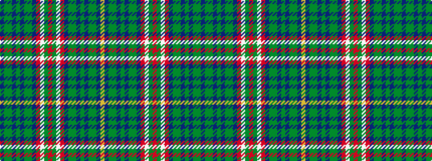 idealised woven sample of pattern BGGBGBGGBRWGRGWRBGGBGBGGBY
