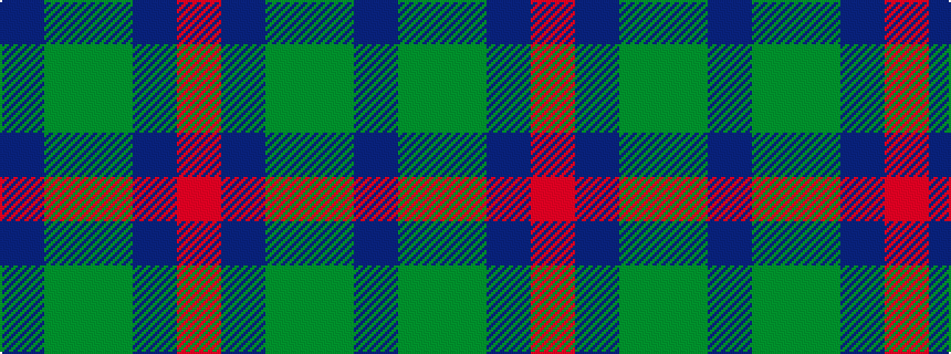 idealised woven sample of pattern BGGBR