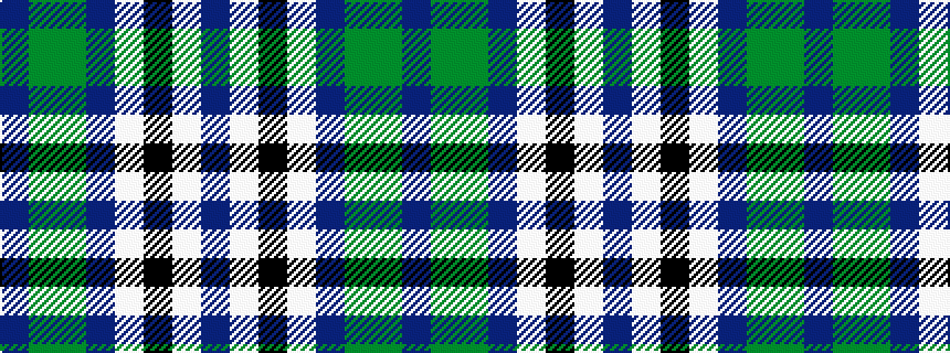 idealised woven sample of pattern BGGBWKWB