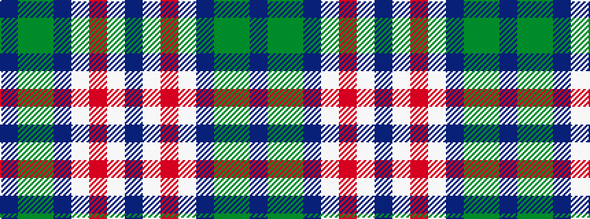 idealised woven sample of pattern BGGBWRWB