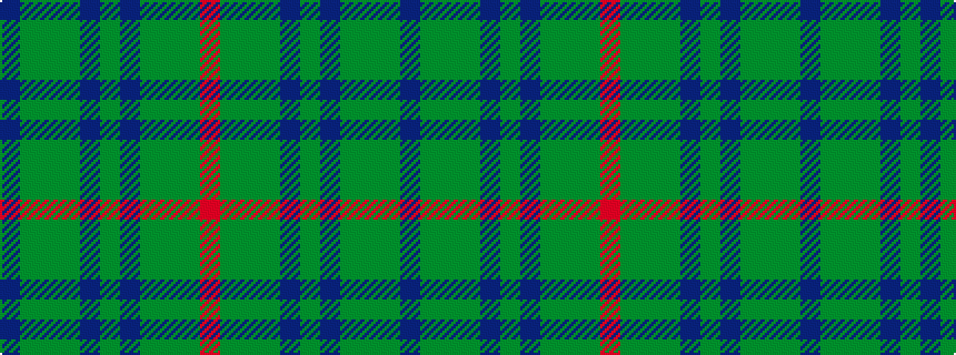 idealised woven sample of pattern BGGGBGBGGGR