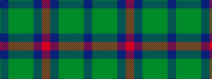 idealised woven sample of pattern BGGGBR
