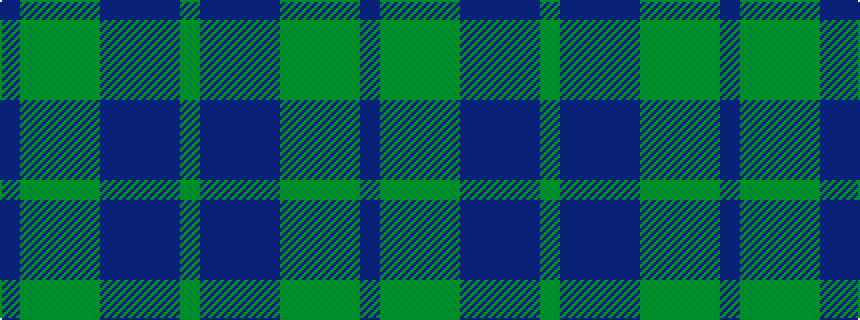 idealised woven sample of pattern BGGGGBBBBG