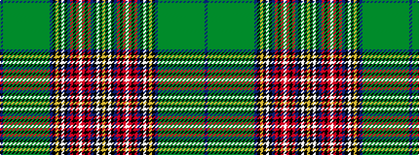idealised woven sample of pattern BGGGGGGGGGGGGGGGGBKYKWKBRKRWRKRBKWKY