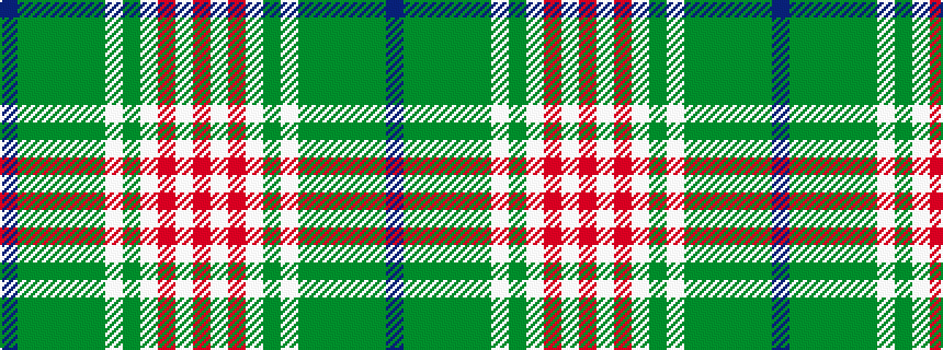 idealised woven sample of pattern BGGGGGWGWRWR