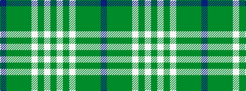 idealised woven sample of pattern BGGGGWGWG