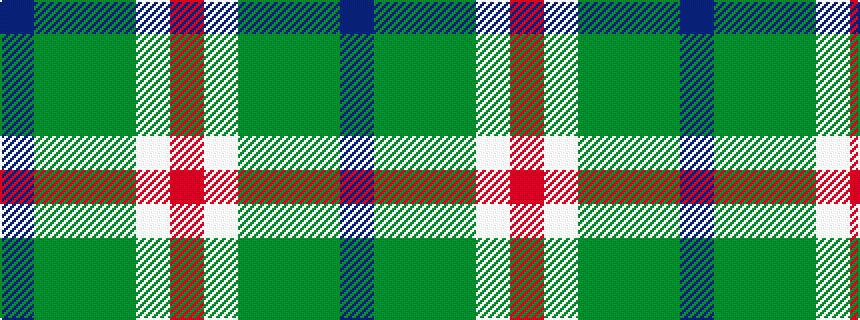 idealised woven sample of pattern BGGGWR