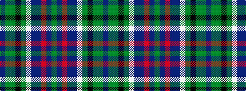 idealised woven sample of pattern BGGKGWBBRBG