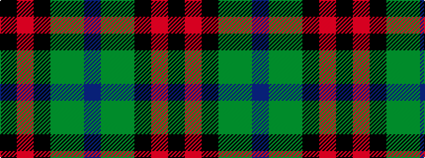 idealised woven sample of pattern BGGKRK