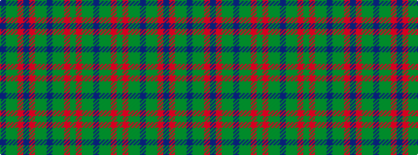 idealised woven sample of pattern BGGRBRGGBGGRGRGGB