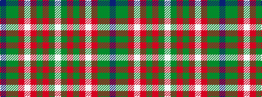 idealised woven sample of pattern BGGRWRGRGW