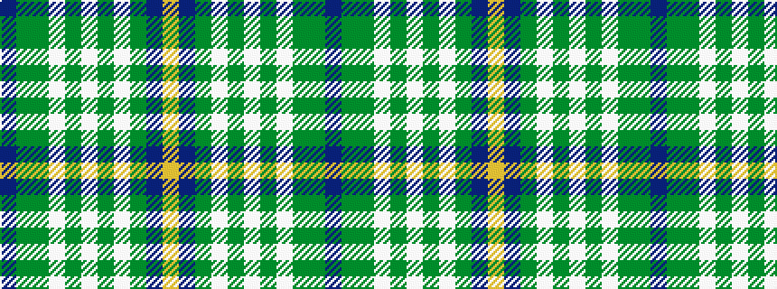idealised woven sample of pattern BGGWGWGWGBY