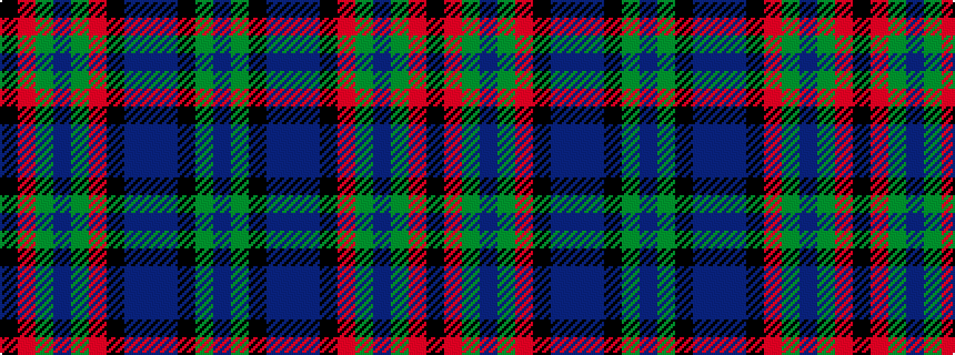 idealised woven sample of pattern BGKBBBKRGBGRK