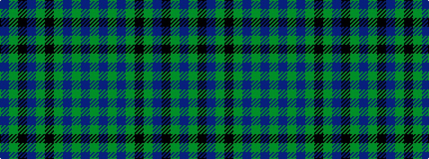 idealised woven sample of pattern BGKBGKGBGBG