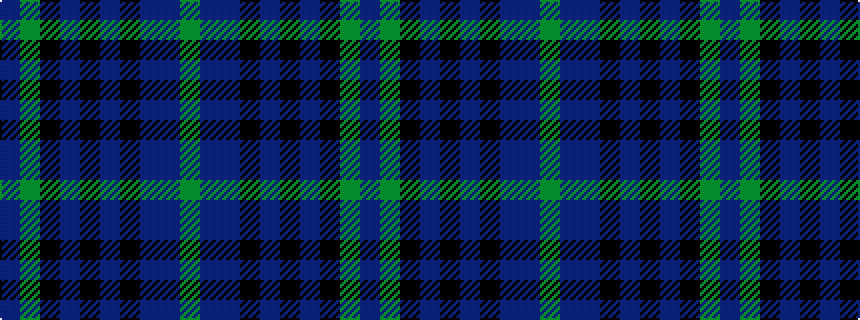 idealised woven sample of pattern BGKBKBKBBG