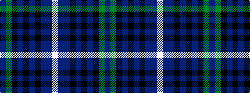 idealised woven sample of pattern BGKBKBKBBW