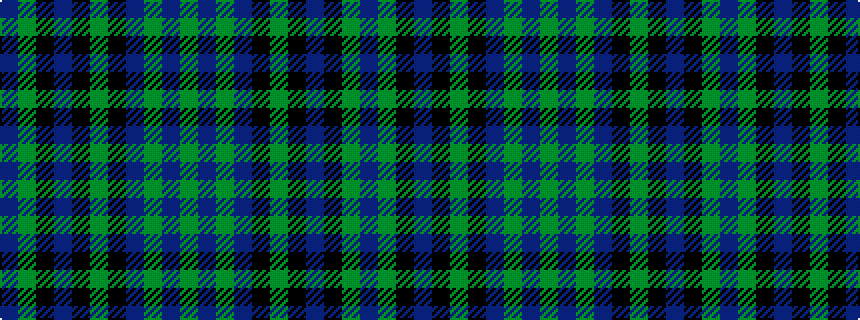 idealised woven sample of pattern BGKBKGKBGBG