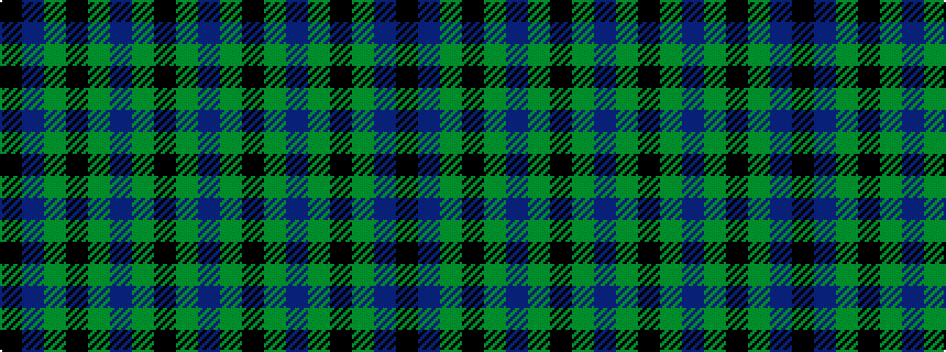 idealised woven sample of pattern BGKGBGKGBK