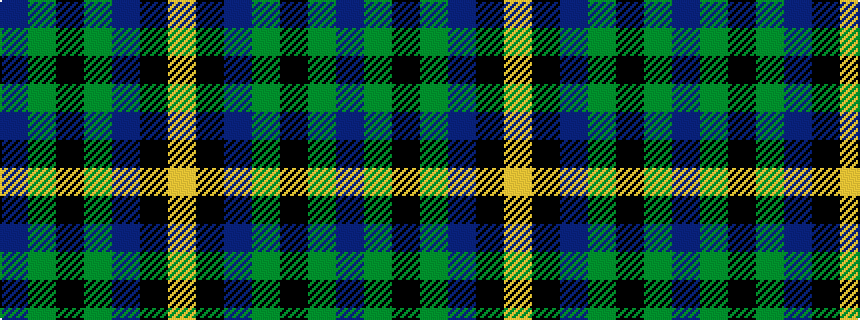 idealised woven sample of pattern BGKGBKY